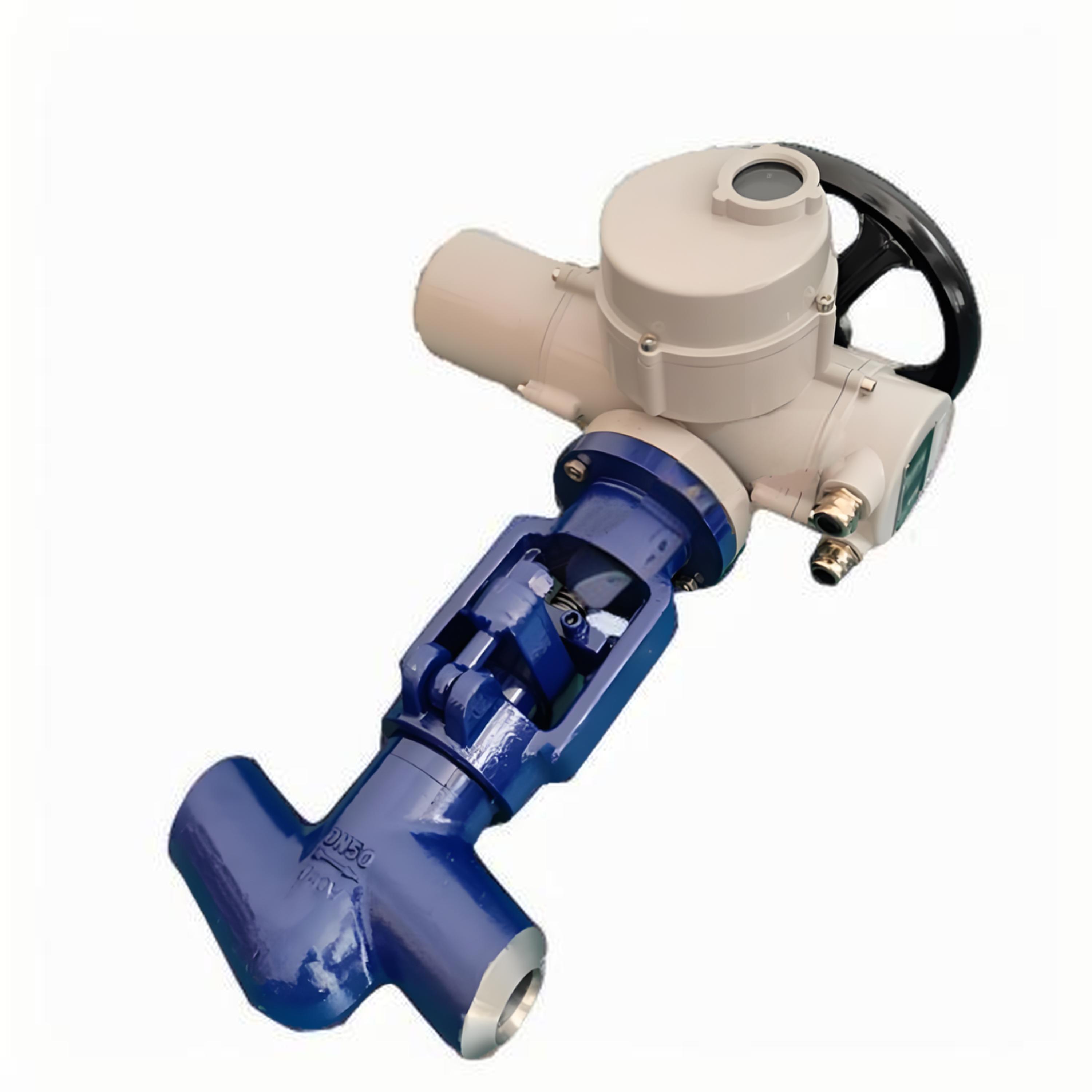 小通徑管路電動(dòng)截止閥J961H-100，DN25（供水